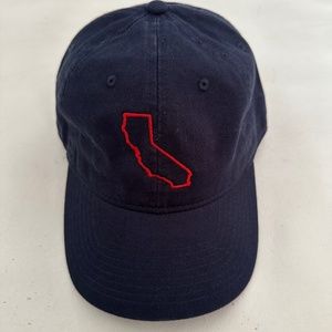 NEW California State Navy Blue Dad Hat Baseball Cap Hat One Size